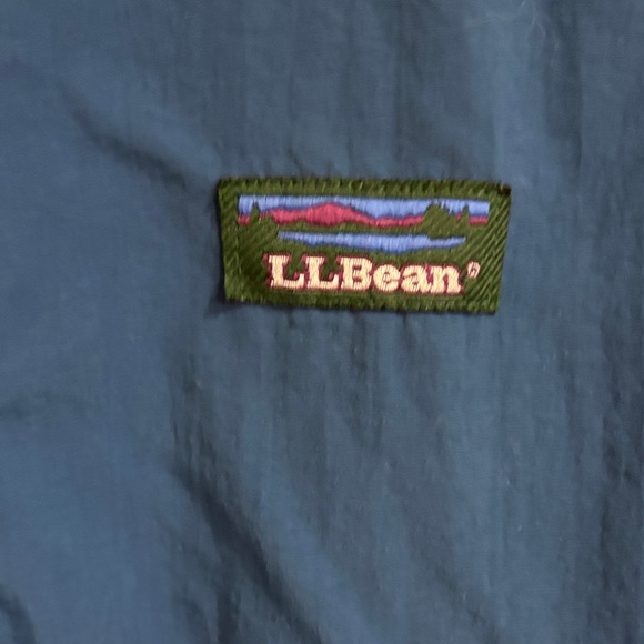 90s L.L.Bean Aztec Blue 3-Season Jacket - Picture 3 of 6
